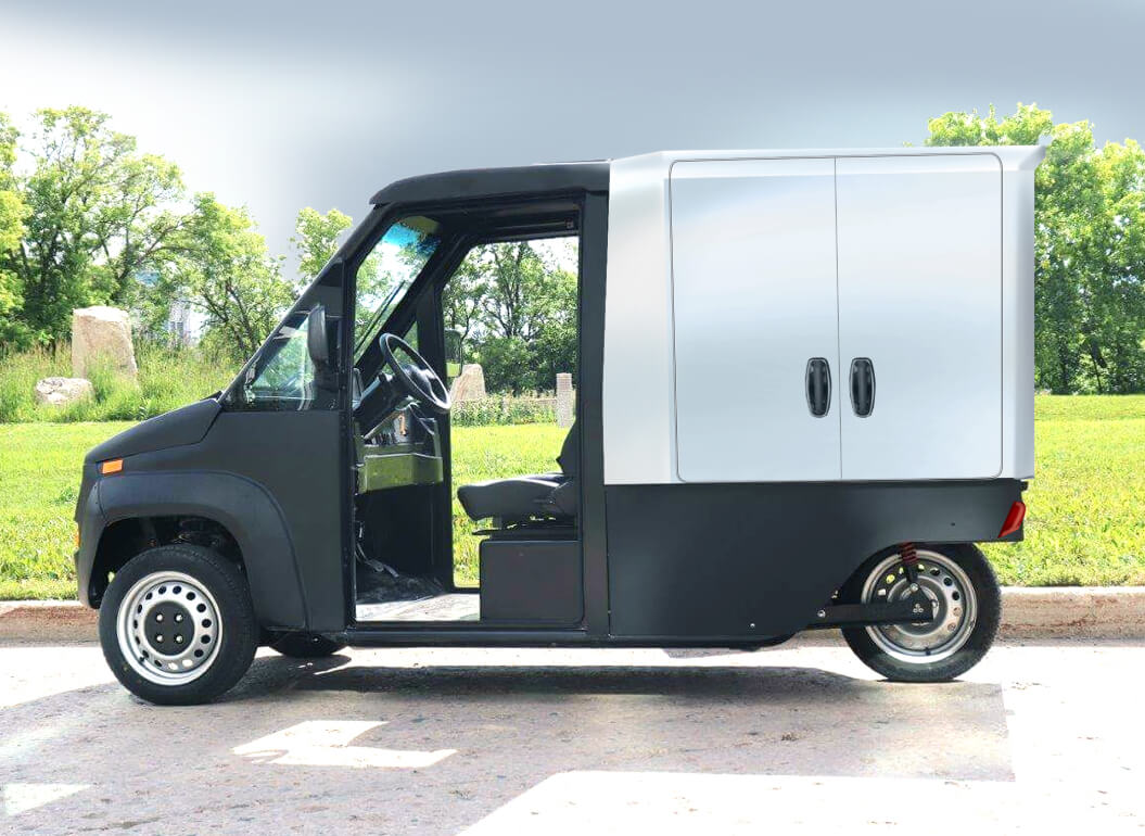 Electric Vehicle MAX-3 EV with Van Body