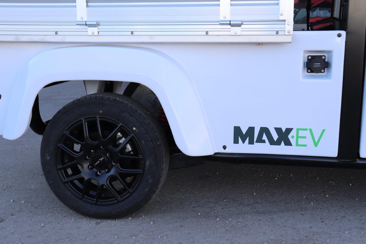 Electric Utility Vehicle alloy wheels