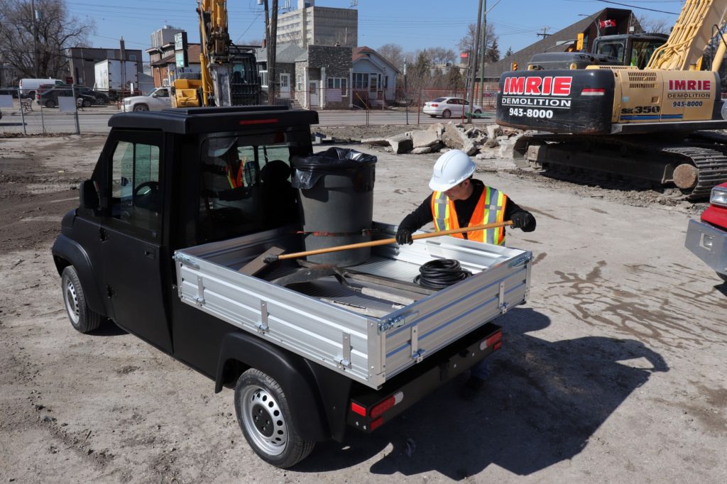 Low speed vehicles used in construction