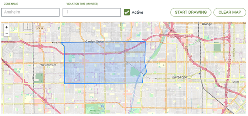 GO-4 ALPR Time zone Mapping